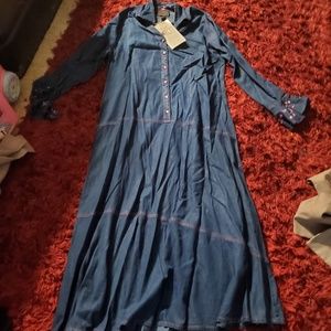Long Jean dress